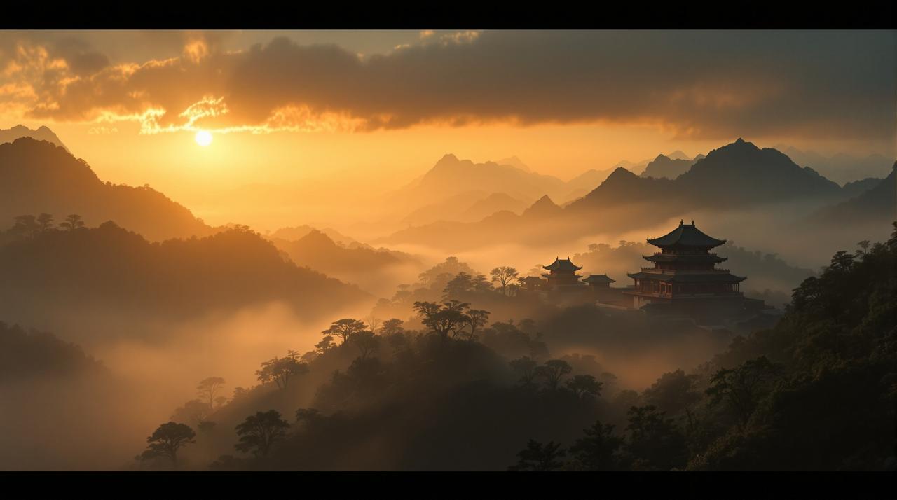 蝌蚪影视 - 山水意境背景